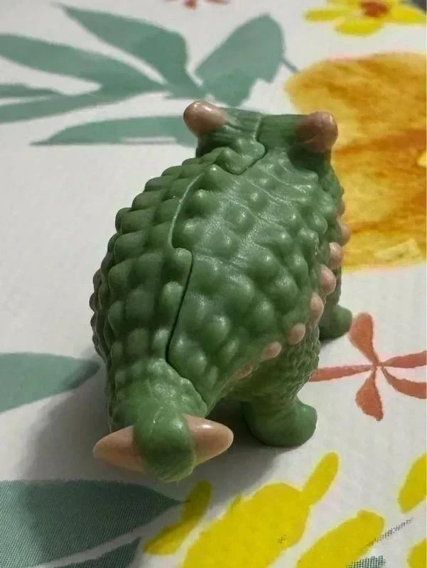 Figura de Brinquedo Kinder Natoons Ankylosaurus - VC100 Kinder #Kindermv – photo 4